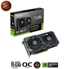 ASUS Dual GeForce RTX 4060 Ti OC Edition 08GB GDDR6X