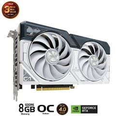 ASUS Dual GeForce RTX 4060 Ti White OC Edition 08GB GDDR6X