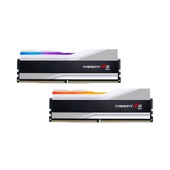 Ram PC G.SKILL Trident Z5 RGB  Silver 64GB 6000MHz DDR5 (32GBx2) White F5-6000J3040G32GX2-TZ5RS