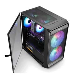 Case SEGOTEP ARTIST 2F RGB Black (Sẵn 2 fan RGB)