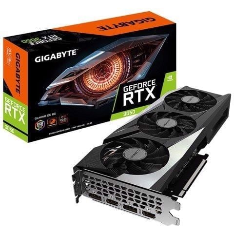 Vga  GIGABYTE GeForce RTX 3050 GAMING OC 8G 2ND