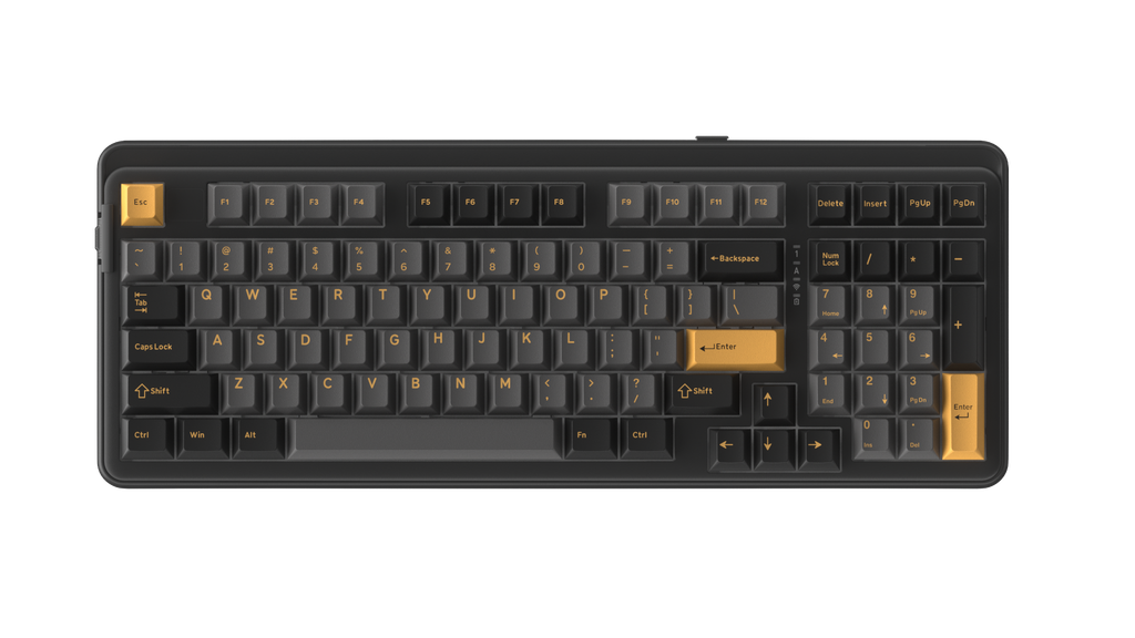 Bàn phím máy tính DAREU EK98 PRO Black-Golden Cloud Switch ( Không dây )