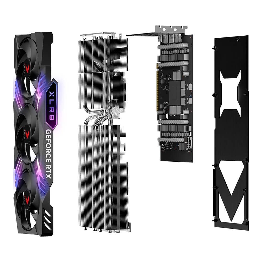 VGA PNY GeForce RTX 4080 SUPER 16GB OC ARGB TF VERTO VCG4080S16TFXXPB1-O