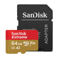 Thẻ Nhớ MicroSDXC SanDisk Extreme V30 A2 64GB 170MB/s SDSQXAH-064G-GN6MN