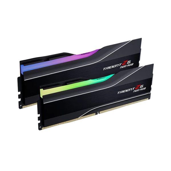 KIT Ram G.SKILL Trident Z5 NEO RGB BLACK DDR5 32GB (16GB x 2) 6000MHz CL30 EXPO F5-6000J3038F16GX2-TZ5NR