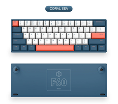 Bàn phím cơ IQUNIX F60 Coral Sea RGB