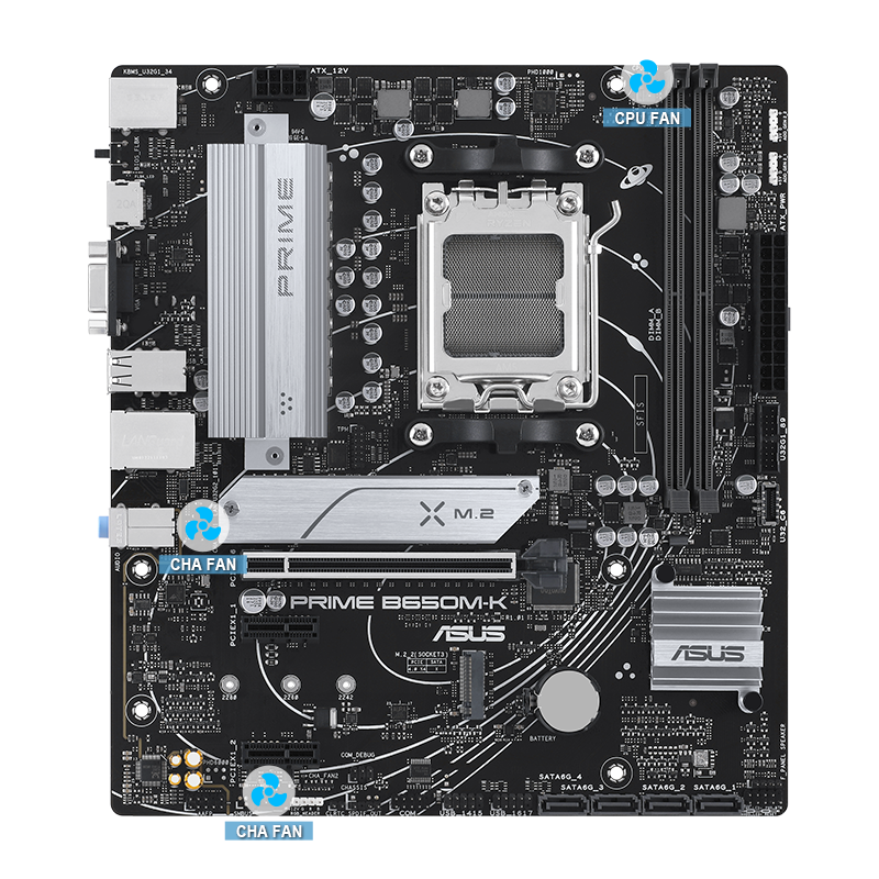 Mainboard ASUS PRIME B650M-K DDR5