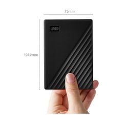 Ổ cứng di động Western Digital My Passport 1TB WDBYVG0010BBK-WESN BLACK