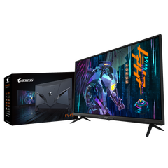 Màn hình AORUS FV43U 43" VA QLED 4K 144Hz - Tặng ghế Gaming AORUS AGC300