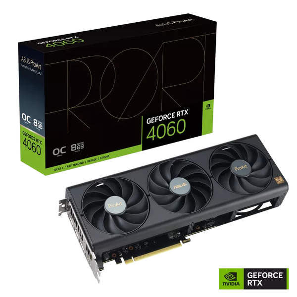 Card màn hình ASUS ProArt GeForce RTX 4060 OC edition 8GB (PROART-RTX4060-O8G)