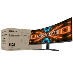 Màn hình cong GIGABYTE G34WQC A 34" 2K 144Hz HDR400 chuyên game