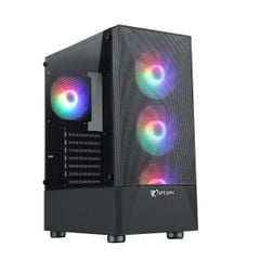 Case JETEK Game Squid R3 Black (3 Fan RGB)