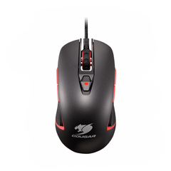 Cougar 400M Grey/Red RGB Led – Avago A3090 Optical Gaming Mouse