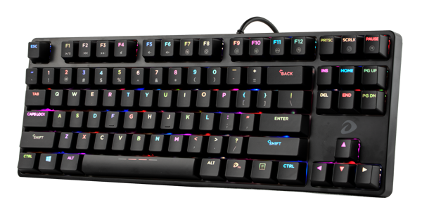 Bàn phím Dare-U EK880 RGB - Black Red Switch