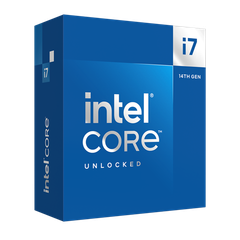 Bộ vi xử lý Intel Core i7 14700K / Turbo up to 5.6GHz / 20 Nhân 28 Luồng / 33MB / LGA 1700 Box chính hãng