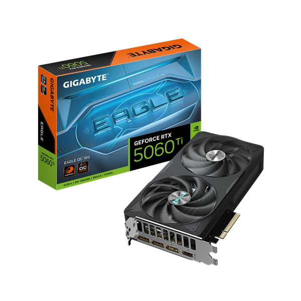 Card màn hình Gigabyte GeForce RTX™ 5060 Ti EAGLE OC 16G