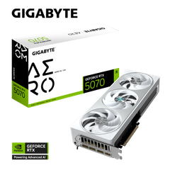 Card màn hình Gigabyte GeForce RTX™ 5070 AERO OC 12G