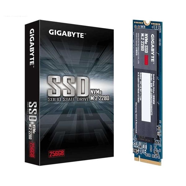 SSD 256G Gigabyte M.2 PCIe NVMe (GP-GSM2NE3256GNTD)