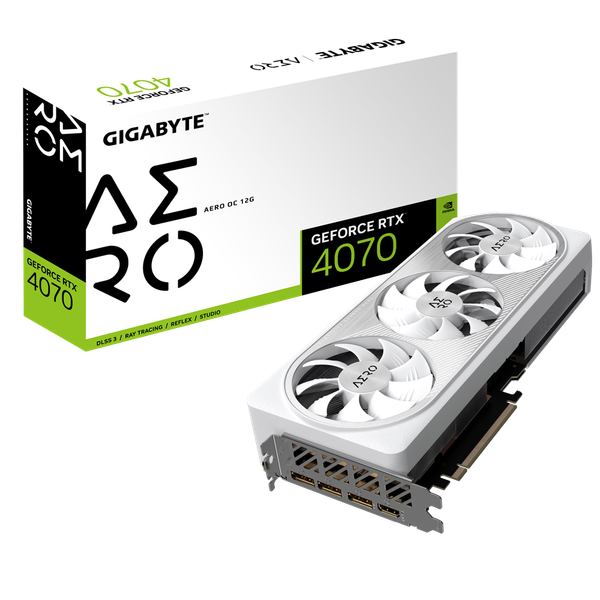 GIGABYTE GeForce RTX 4070 AERO OC 12G