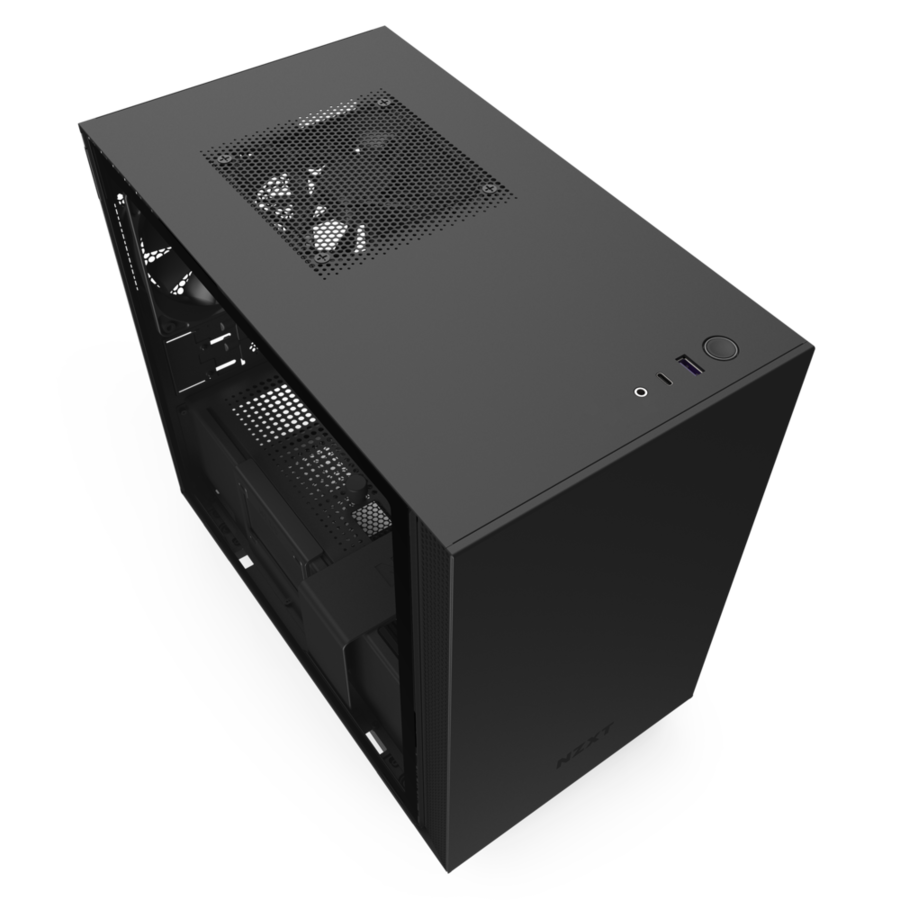 Case NZXT H210 MATTE BLACK ( Mini Tower )