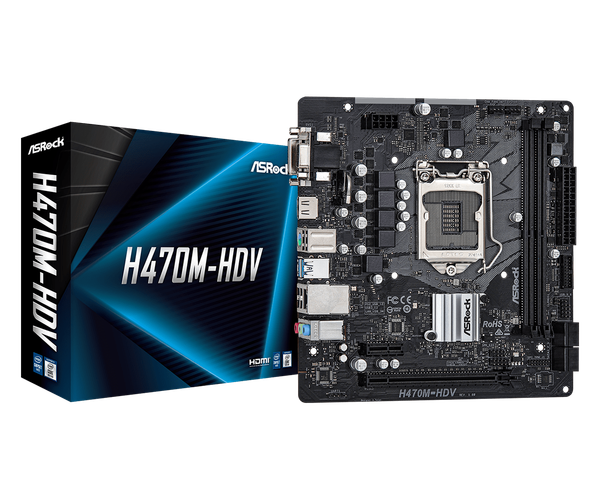 ASROCK H470M HDV