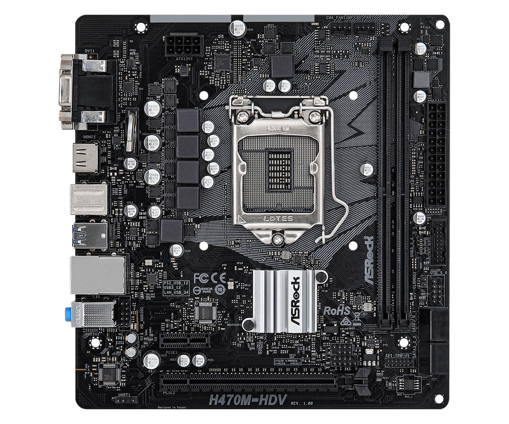 ASROCK H470M HDV