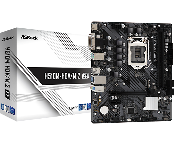 Mainboard ASROCK H510M - HDV / M.2 SE