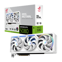 Card  màn hình Asus ROG Astral GeForce RTX™ 5080 16GB GDDR7 WHITE OC Edition