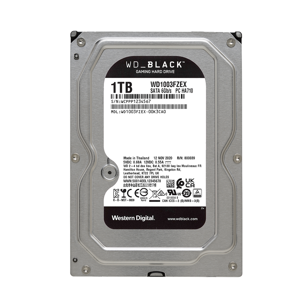 Ổ cứng HDD Western 1TB BLACK WD1003FZEX