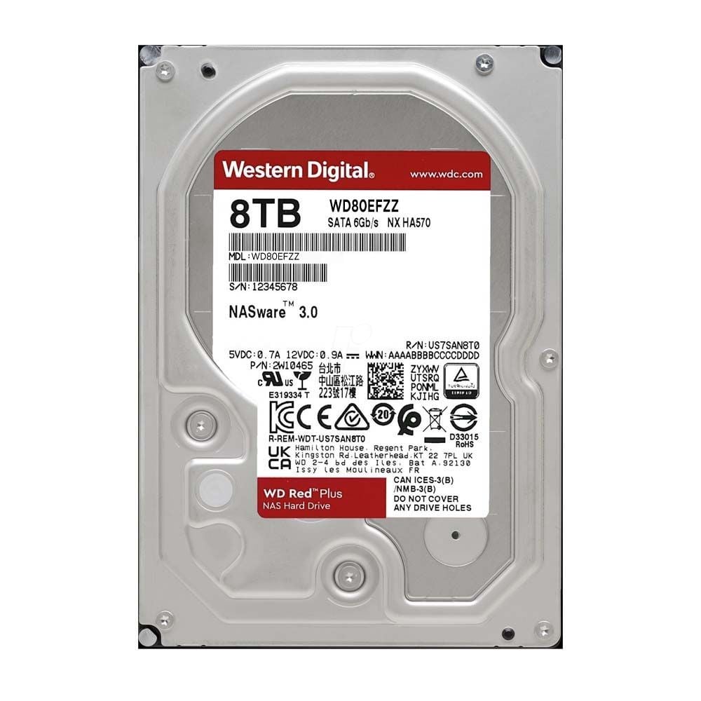 Ổ cứng HDD WD 8TB RED WD80EFZZ