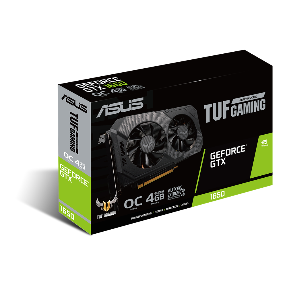 ASUS TUF Gaming GeForce GTX 1650 OC Edition 4GB GDDR6