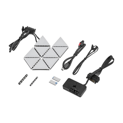 Bộ đèn chiếu sáng Corsair iCUE LC100 Smart Case Lighting Triangles Starter Kit (CL-9011114-WW)