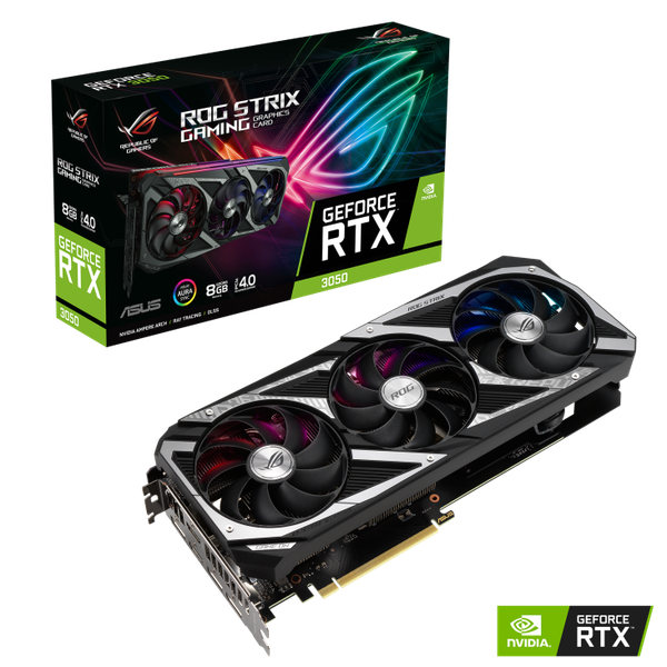 ASUS ROG Strix GeForce RTX 3050 8GB OC