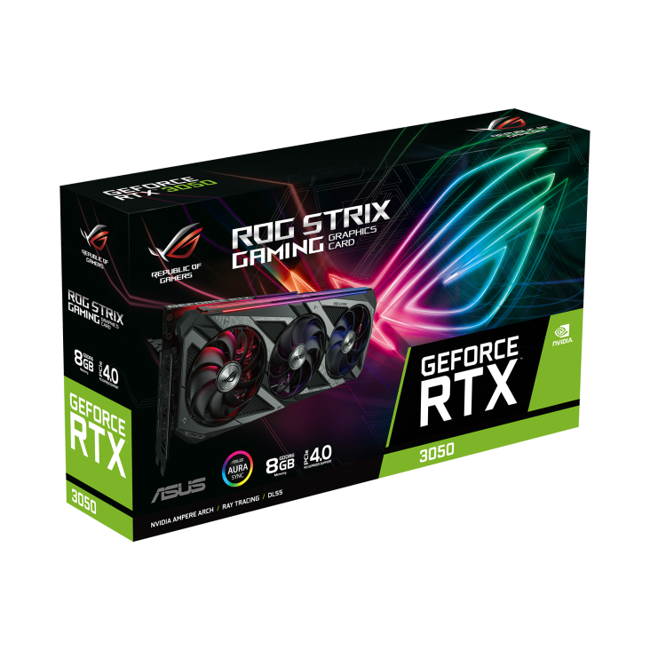 ASUS ROG Strix GeForce RTX 3050 8GB OC