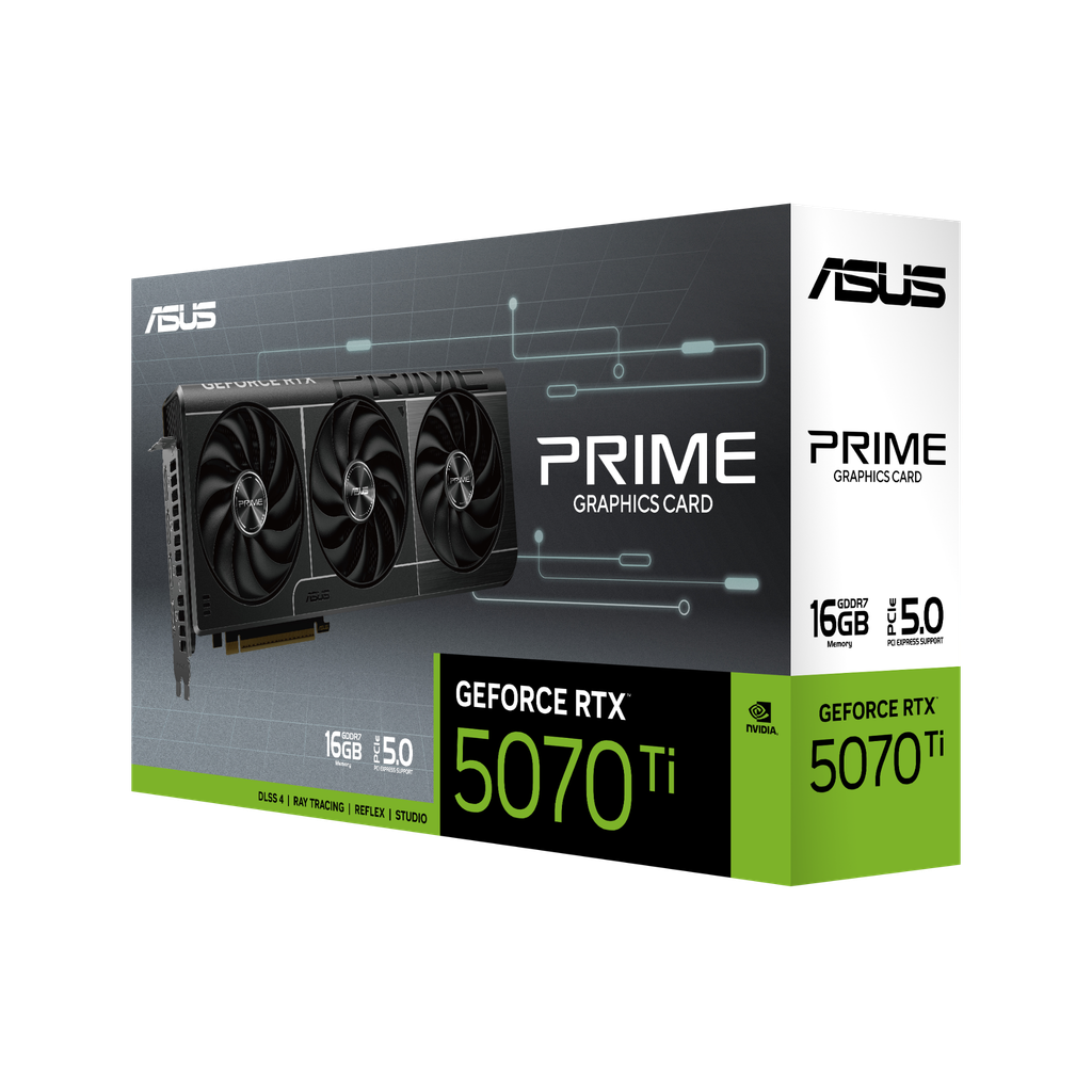 Card màn hình ASUS PRIME GeForce RTX™ 5070 Ti 16GB GDDR7
