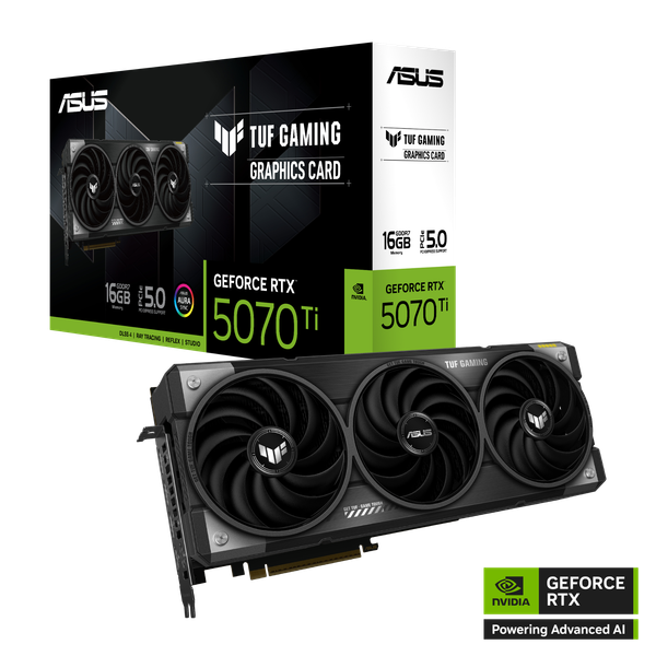 Card màn hình ASUS TUF Gaming GeForce RTX™ 5070 Ti 16GB GDDR7