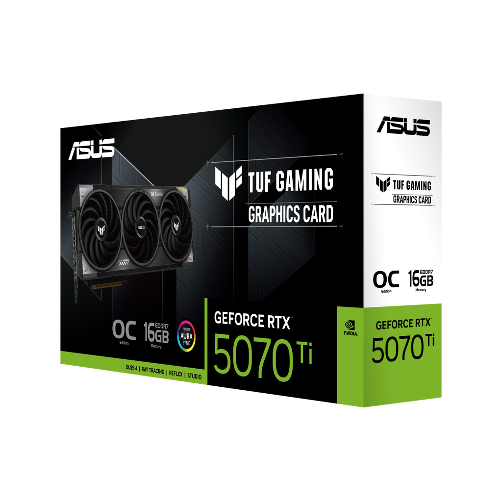 Card màn hình ASUS TUF Gaming GeForce RTX™ 5070 Ti 16GB GDDR7 OC Edition