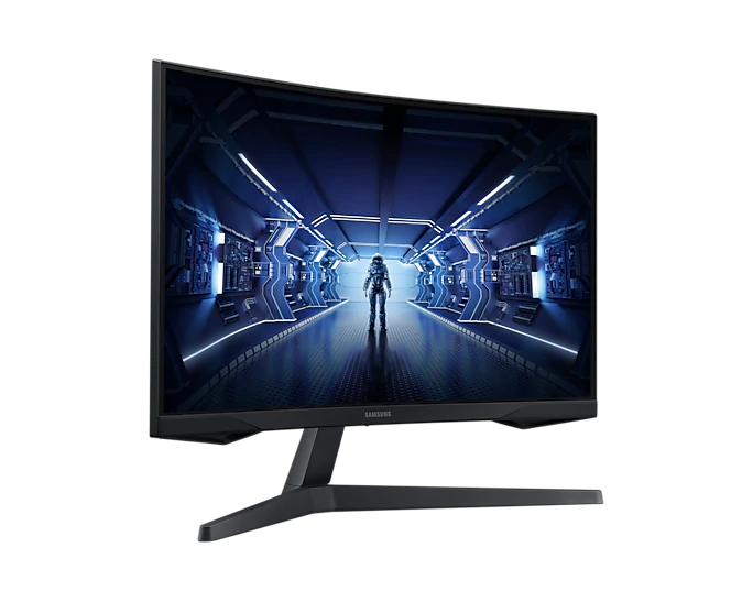 Màn hình LCD 27'' Samsung Odyssey G5 LC27G55TQBEXXV WQHD 2K 144Hz 1ms HDR10 Freesync Cong Chính Hãng