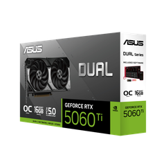 Card màn hình ASUS Dual GeForce RTX™ 5060 Ti 16GB GDDR7 OC Edition
