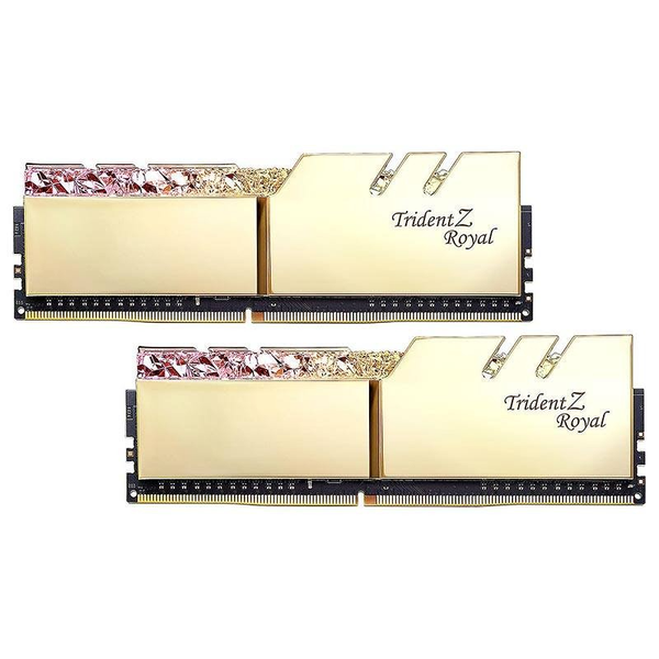 Ram G.Skill Trident Z Royal 32GB (2x16GB) DDR4 3600MHz - F4-3600C18D-32GTRG