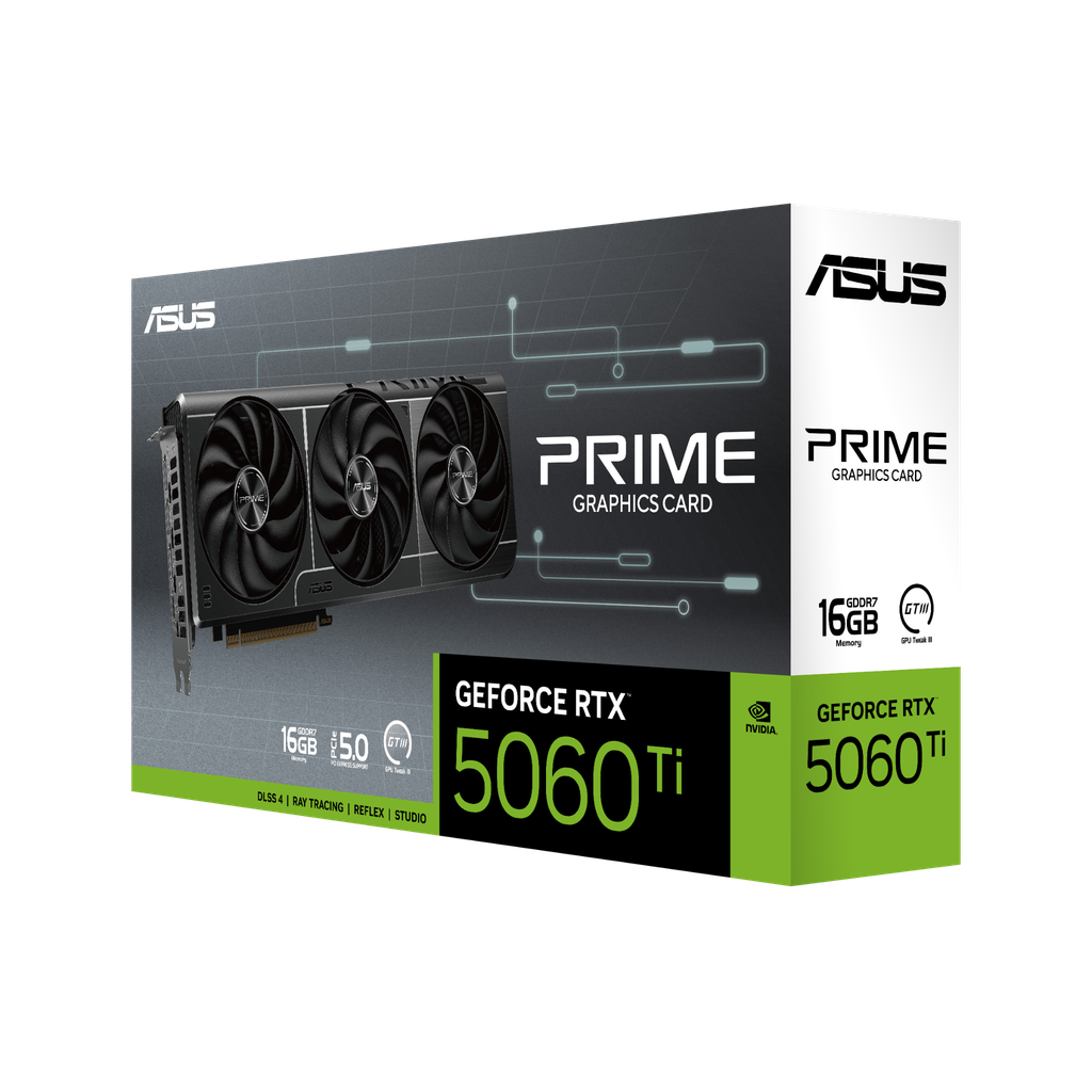 Card màn hình ASUS PRIME GeForce RTX™ 5060 Ti 16GB GDDR7