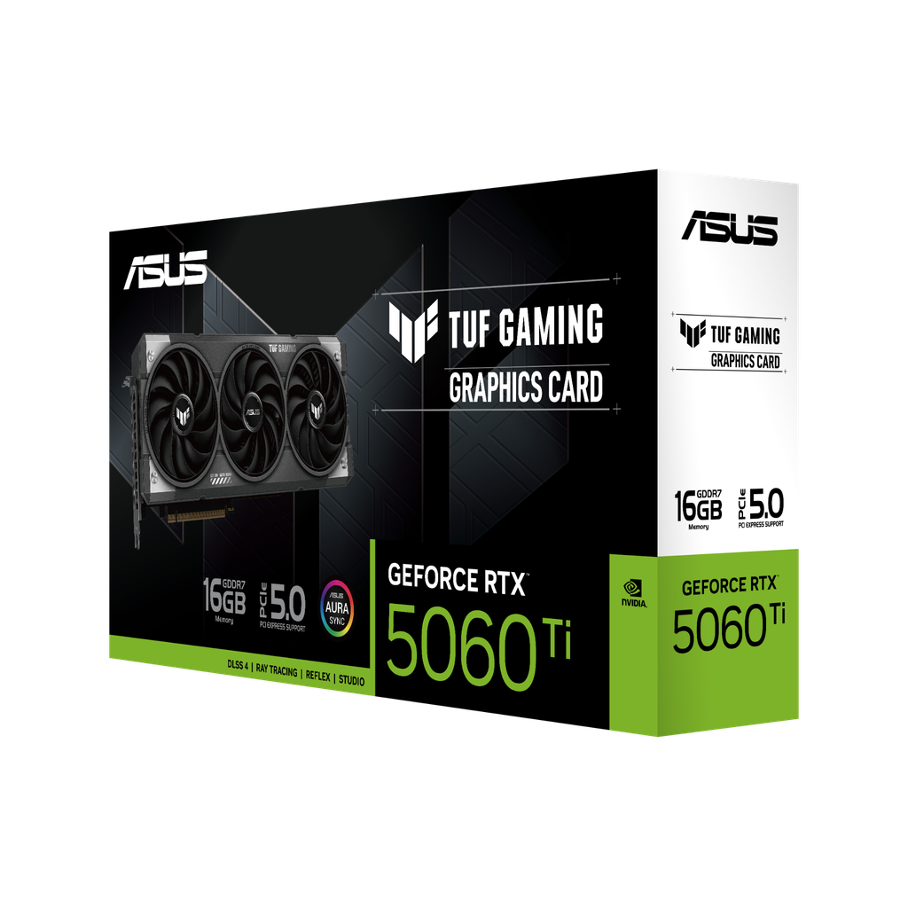 Card màn hình ASUS TUF Gaming GeForce RTX™ 5060 Ti 16GB GDDR7