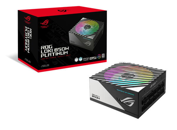 Nguồn Máy Tính Mini SFX-L Asus ROG LOKI 850P 850w Platinum ( Pci Gen 5.0 - Full Modular)