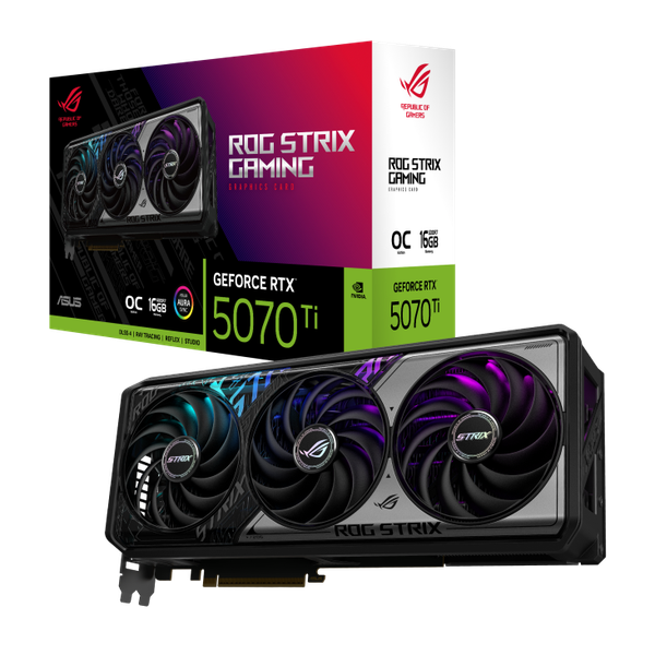 Card màn hình ASUS ROG Strix GeForce RTX™ 5070 Ti 16GB GDDR7 OC Edition