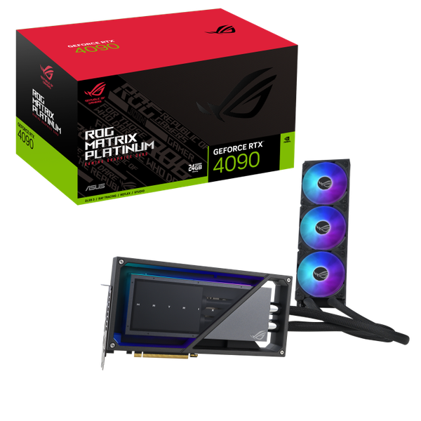 Card màn hình ASUS ROG Matrix Platinum GeForce RTX™ 4090 24GB GDDR6X