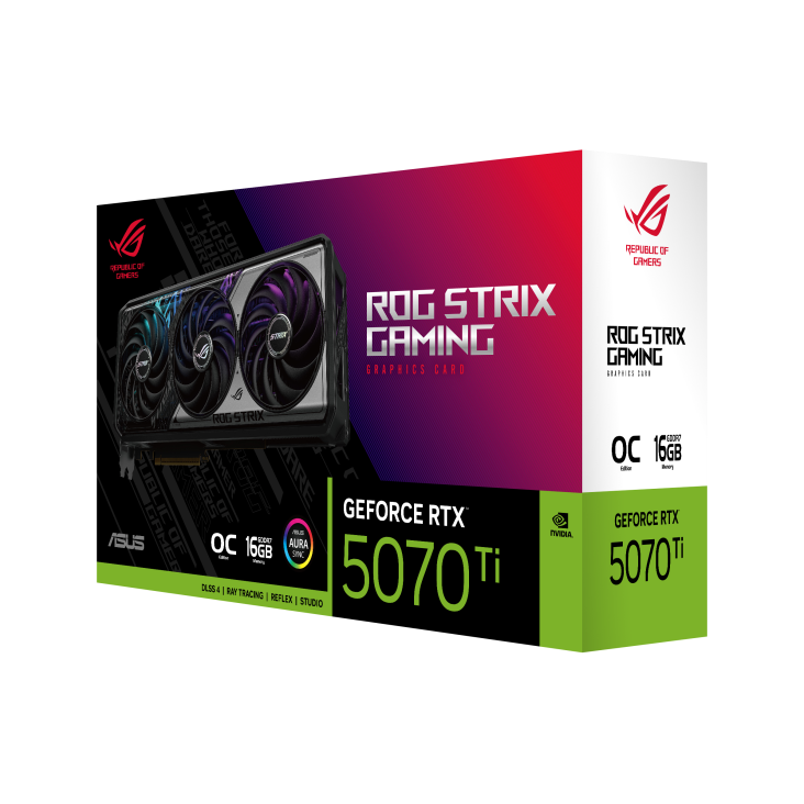 Card màn hình ASUS ROG Strix GeForce RTX™ 5070 Ti 16GB GDDR7 OC Edition