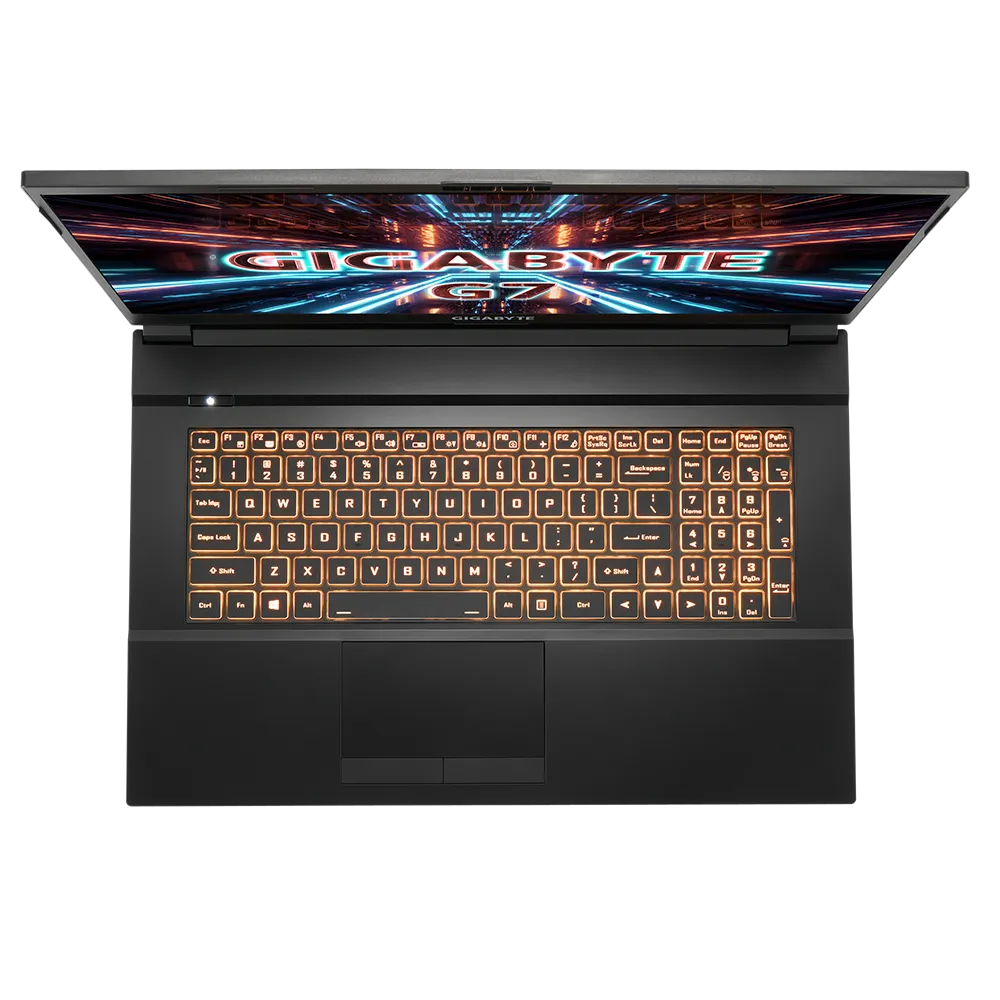 Máy tính xách tay GIGABYTE G7 (i7-11800H, 16GB (2x8GB) DDR4-3200, 512GB SSD, 17.3