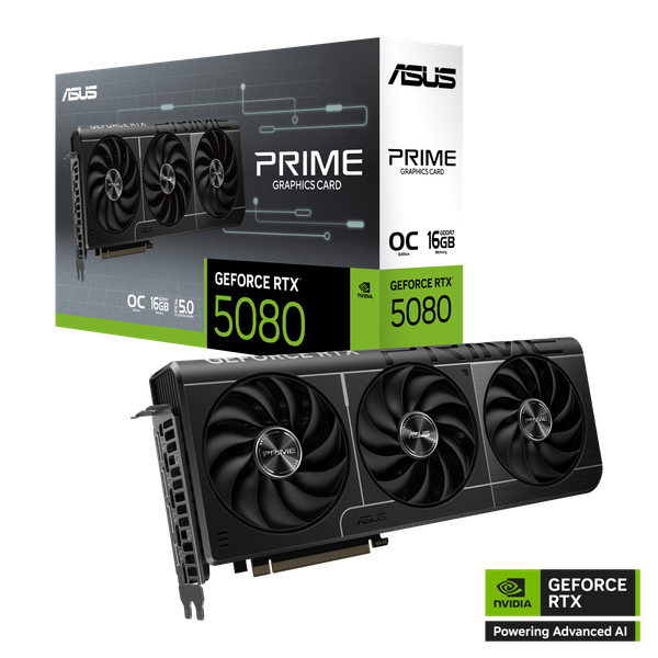 Card màn hình ASUS PRIME GeForce RTX™ 5080 16GB GDDR7 OC Edition