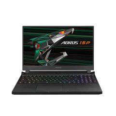 Máy tính xách tay GIGABYTE AORUS (i7-11800H, 16GB (2x8GB) DDR4-3200, 1TB SSD, 15.6" FHD IPS 240Hz, NVIDIA GeForce RTX 3080 8GB GDDR6, Win 10 Home, Black, 2Yrs, AORUS 15P YD-73S1224GH)