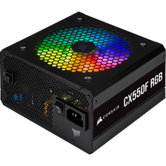 Nguồn Corsair CX550F RGB Black 80 Plus Bronze - Full Modul -CP-9020216-NA